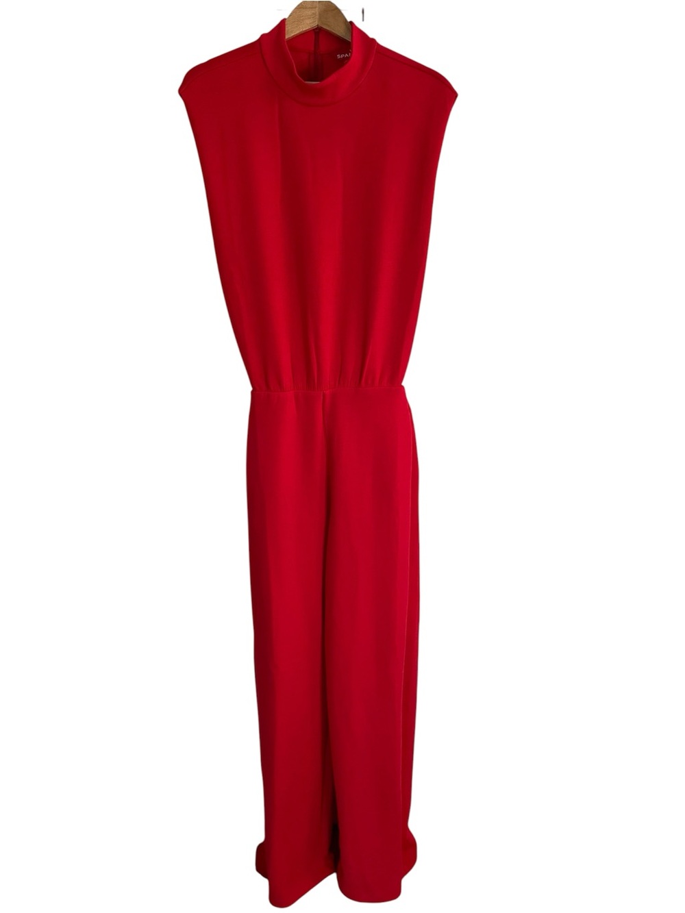 SPANX AirEssentials Mockneck Jumpsuit W/ Spacer Fabric Size Medium Tall